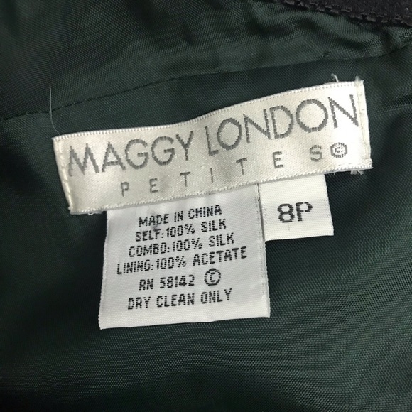 Maggy London Green Silk Halter Dress - Picture 10 of 10